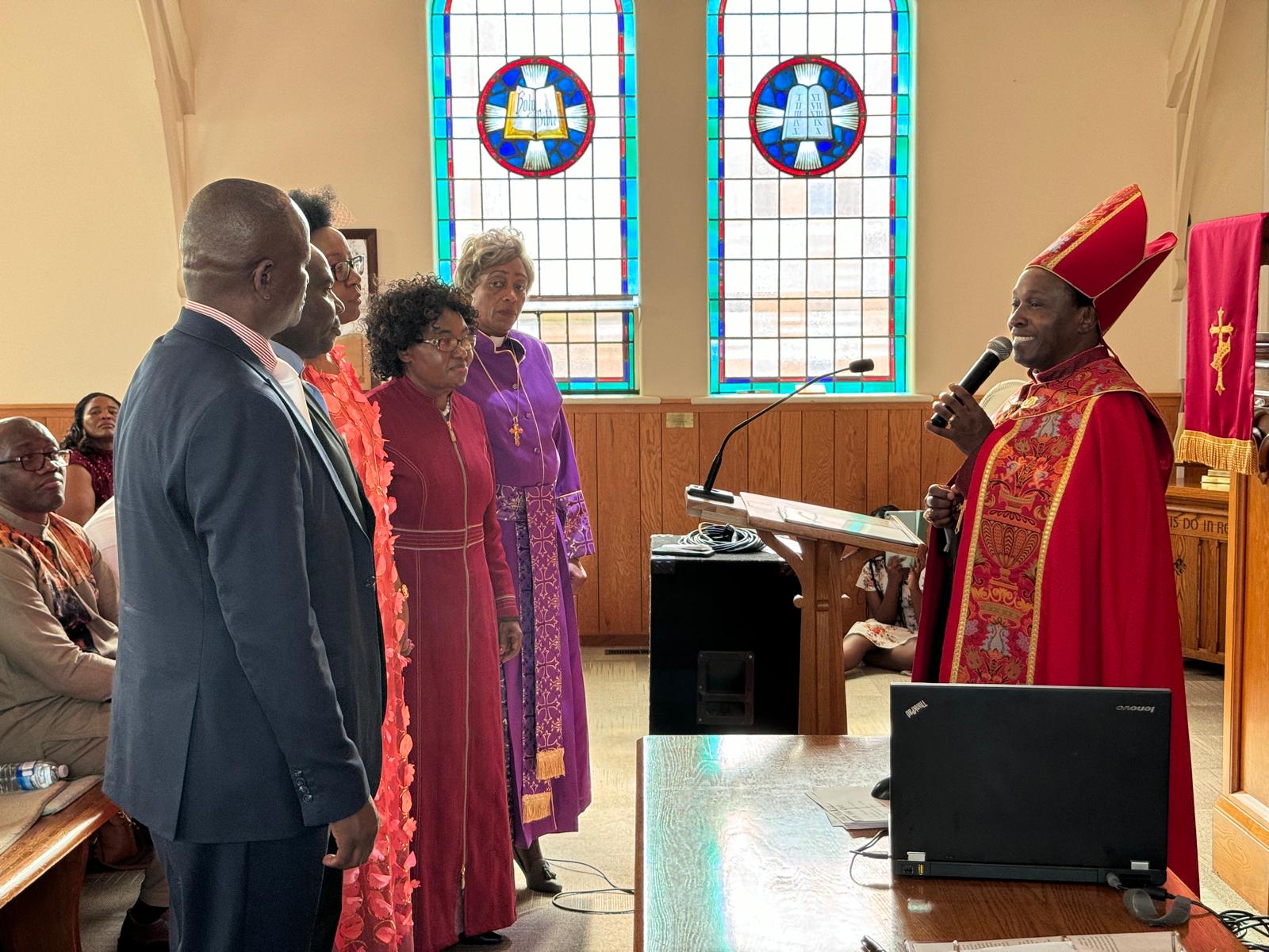 Ordination Ceremony of Rev. David at Glory Community Church